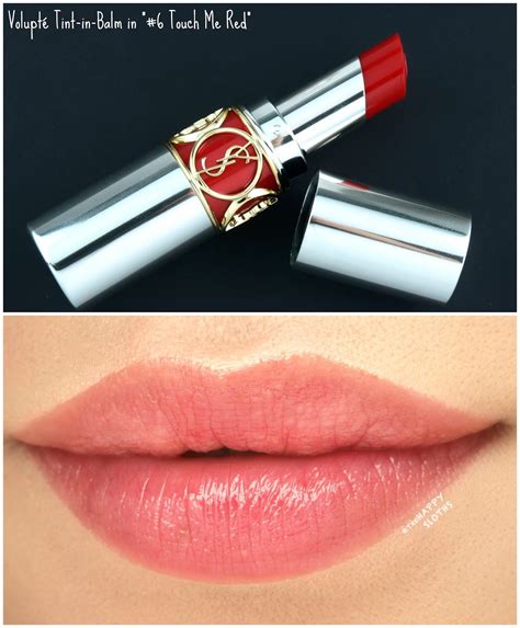 ysl volupte tint in balm 7|YSL lip balm swatches.